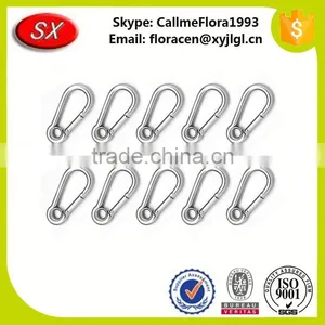 OEM&ODM Custom Hight Carabiner Hook With Eyelet From China thumbnail-2