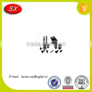 High Quality Metal Precision Aluminum Black Powder Coat u Bracket , Metal Stamping thumbnail-2