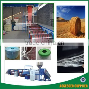 Agricultural Packing Baler Rope Twine Making Machine/tearing Film Making Machine/PP,PE Tearing Film Production Line thumbnail-1