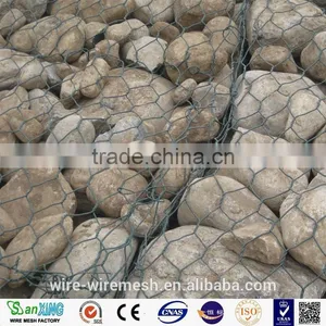 Factory Price Galvanized Hexagonal Gabion Mesh, Gabion Box thumbnail-2