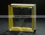Yellow Side-colored Glass Brick With CE & ISO9001 thumbnail-1