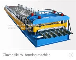 Glazed Tile Double Deck Roll Forming Machine thumbnail-1
