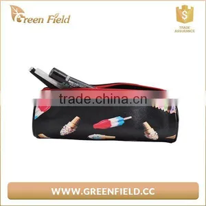 Direct Factory Price Customized Printing PU Pencil Case thumbnail-2