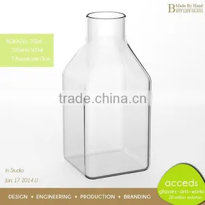 Wholesale High Quality New Glass Milk Bottles Sale thumbnail-5