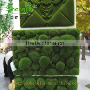 SJLJ013315 Artificial Moss / Plastic Moss Floor Tile for Wall Decoration thumbnail-1
