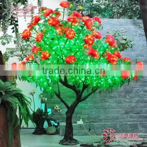 J080505 Hot Sale Wholesale Artificial Lighted Tree for Decoration thumbnail-2