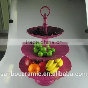 Colors Stand for Wedding Cake, Metal Cake Stand 3 Tiers Big Size for Display thumbnail-6