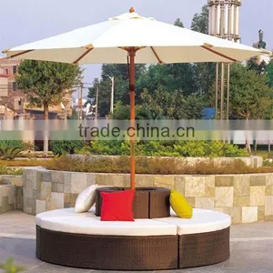 KD Outdoor Furniture Garden Sun Bed Rattan Lounge Daybed thumbnail-2