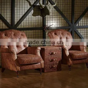2016 High Quality Retro Vintage Leisure Chair for Living Room C632# thumbnail-1