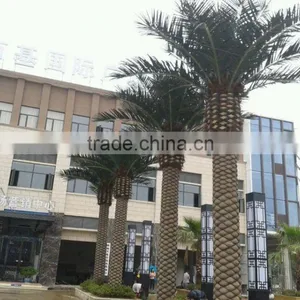 Fake Coconut Tree Resist Wind,frost,rain,UV,snow&decay Artificial Palm Tree thumbnail-1