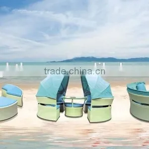 Outdoor High Chaise Lounge thumbnail-2