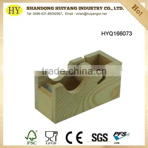 Wholesale Custom Pine Wood Tape Dispenser thumbnail-2