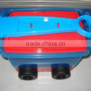 Plastic Storage Boxes With Wheels and Lid for Kid's Toys thumbnail-5