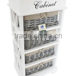Rattan / Wicker Cabinets Hobby Lobby Cabinets White With Grey Drawers thumbnail-6