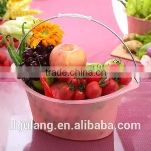 Wholesale Plastic Barrel Pail With Handle for Kitchen thumbnail-1