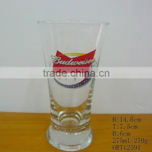 Drinking Glass Cup With Logo thumbnail-1