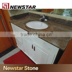 Newstar Bathroom One Piece Vanity Glass Vanity Top thumbnail-1