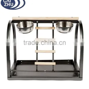 SMALL BIRD PARROT MACAW COCKATOO TABLE TOP PLAY STAND thumbnail-2