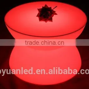 Illuminated Spa Triangle Shaped Led Tables for Indoor or Outdoor Using thumbnail-5