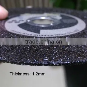 4-1/7" 105x1.2x16mm Super-thin Flat Resin Bonded Reinforced Metal Cutting Disc thumbnail-3