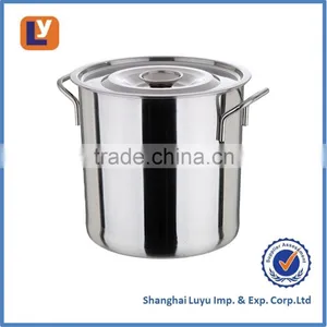 Large Household Stainless Steel Soup Pot Oil Pot With Lid thumbnail-1