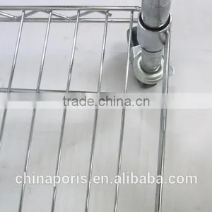 Good Sale!! EU and USA Fashionable Model Clothes Wire Shelving/rack/shelf thumbnail-4
