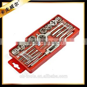 OK-tools 20Pcs Thread Cutting Tools Tap And Die Set thumbnail-1