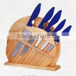 10pcs Wooden Kitchen Knife Block thumbnail-1