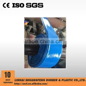 Blue Pvc Lay Flat Fire Fighting Hose/pvc Transparent Hose thumbnail-3