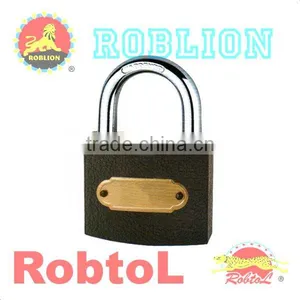 Grey Iron Padlock thumbnail-1