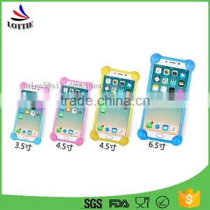 Newest Shockproof Elastic Universal Silicone Phone Holder 3D Cartoon Soft Silicone Phone Case thumbnail-6