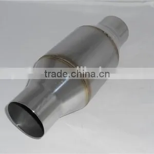 EURO 4 CPSI 200 Stainless Steel Metal Honeycomb Catalytic Converter thumbnail-2