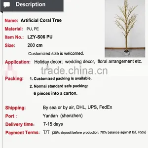 Wholesale Artificial Christmas Tree Lighted Birthday Party Supplies Wedding Stage Decoration thumbnail-2