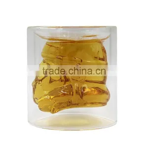 UCHOME Unique Design Double Wall Wine Glass Cup thumbnail-1