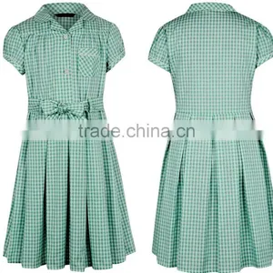 Short Sleeve Summer Child Middle School Hig School Fashion School Dress thumbnail-1