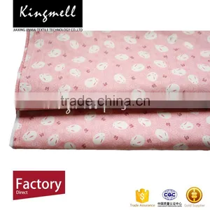 Digital Print Custom Design Cute Pink Printed Cotton Fabric thumbnail-2