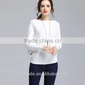2017 Winter Women Knitted Wool Sweater Design For Girl Winter Pullover Sweater thumbnail-3