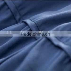Asymmetric Placket Dress /Women's Cotton Skirt thumbnail-4