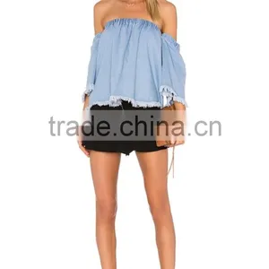 Factory Price Fashion Design Wholesale Girls Black Ruffle Shorts thumbnail-4