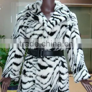 Fashionable and Luxurious Faux Fur Coat and Vest thumbnail-1