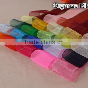 Colorful Organza Ribbon for Bows Making thumbnail-1