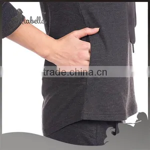 Womens Plain Pullover Hoodie Warm Hoodies Sweatshirt Workout Winter Casual Top thumbnail-4