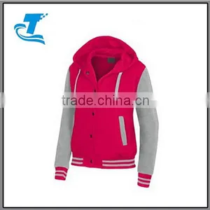Womens Baseball Varsity Jacket thumbnail-1