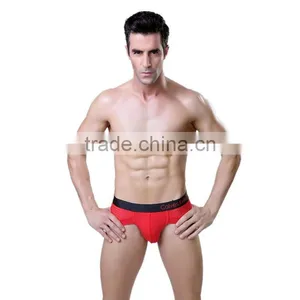 Fashion Brand Men Briefs Cotton And Spandex Mixed Men Funny Underwear 2016 New Design Men Shorts thumbnail-1