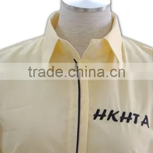 Hot Sales Factory Price Dri-fit Fashionable Embroidery Trim Collar Shirt thumbnail-5