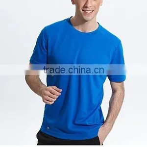 2015 Promotion Crewneck Dry Fit Men Sport t Shirt thumbnail-1