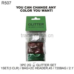 FOR CRAFT(R507) 3PC GLITTER SET thumbnail-1