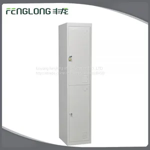 Single Metal 2 Doors Garment Fixing Shoes Fixing Storage Mechanical Lock Locker thumbnail-3
