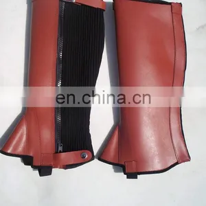 HIGH QUALITY LEATHER HALF CHAPS thumbnail-1