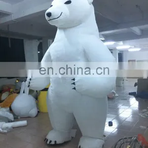 New Arrival!!!HI CE 3 Meters Bear Mascot Costume for Adlut,animal Polar Mascot Costume for Event Advertising thumbnail-1